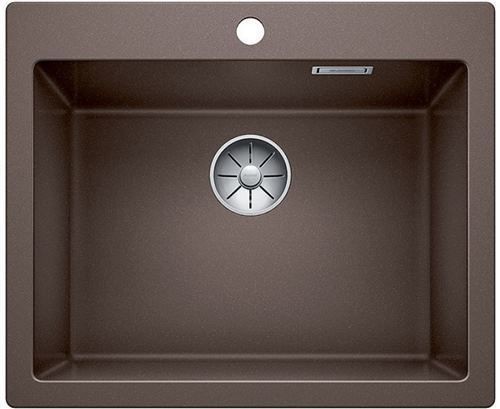 Blanco Pleon 6 zlewozmywak 1 komora wpuszczana w blat bez korka InFino granit kawowy 521688