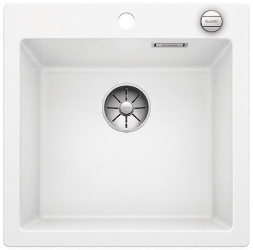 Blanco Pleon 5 zlewozmywak komora wpuszczana w blat z korkiem InFino kolor biały 523680