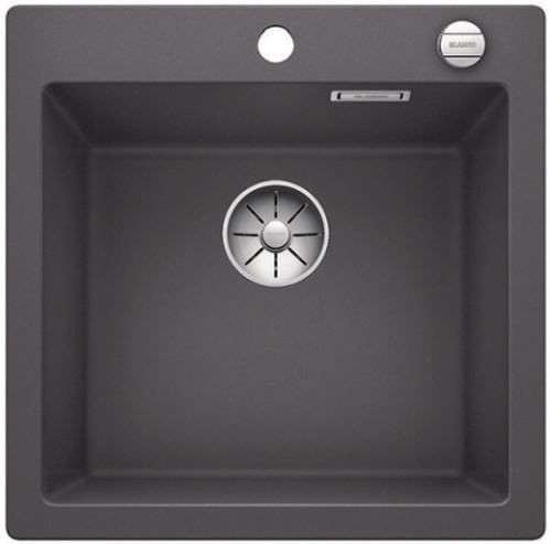 Blanco Pleon 5 zlewozmywak komora wpuszczana w blat z korkiem InFino kolor szarość skały 523677