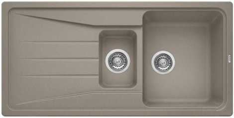Blanco Sona 6 S zlewozmywak 1,5 komory wpuszczany w blat z ociekaczem granit kolor tartufo 519858