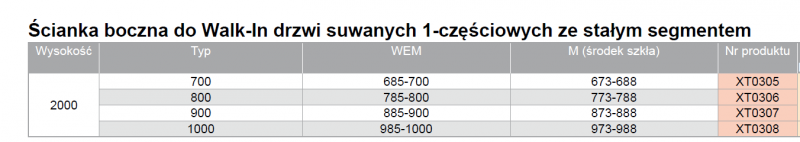 Huppe Xtensa Pure ścianka boczna 100 cm srebrny połysk przeźroczyste Anti-Plaque XT0308.069.322