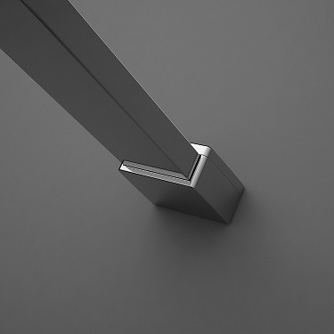 Radaway Modo X I kabina typu Walk-In 160 cm chrom przeźroczyste Easy Clean 388364-01-01