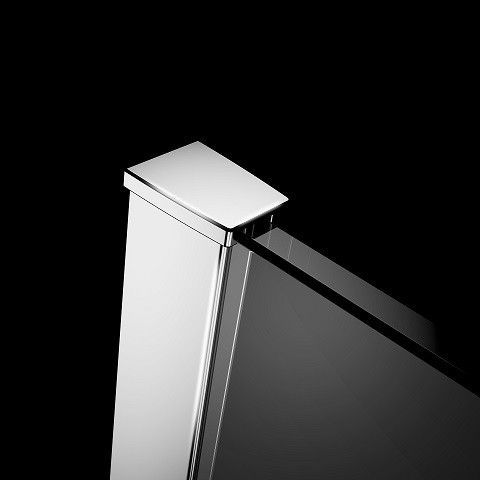 Radaway Modo X II ścianka wolnostojąca kabina typu Walk-In 50 cm chrom szkło 10 mm przeźroczyste Easy Clean 389254-01-01