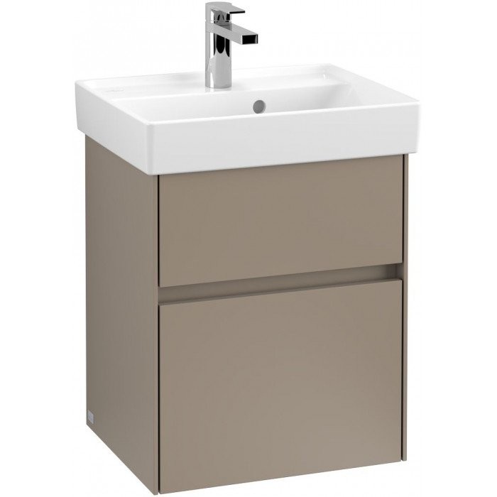 Villeroy&Boch Collaro szafka pod umywalkę wisząca 46x54x37 cm Truffle Grey C00600VG