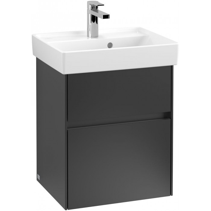 Villeroy&Boch Collaro szafka pod umywalkę wisząca 46x54x37 cm Black Matt Lacquer C00600PD
