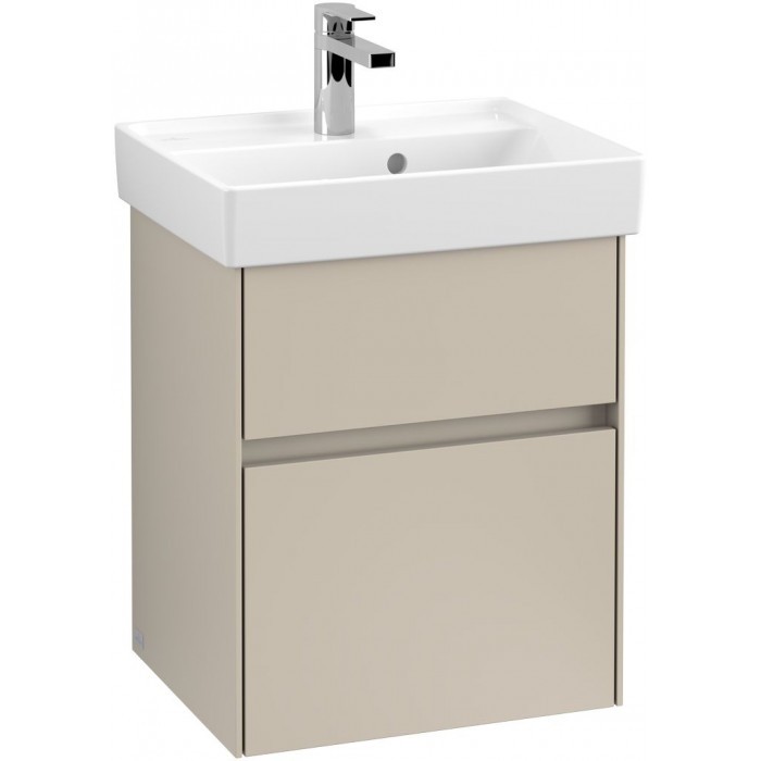 Villeroy&Boch Collaro szafka pod umywalkę wisząca 46x54x37 cm Soft Grey C00600VK