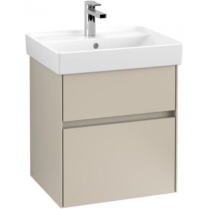 Villeroy&Boch Collaro szafka pod umywalkę wisząca 51x54x41 cm Soft Grey C00700VK