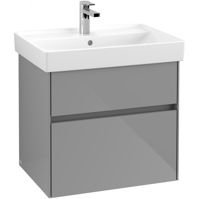 Villeroy&Boch Collaro szafka pod umywalkę wisząca 55x54x44 cm Glossy Grey C00800FP
