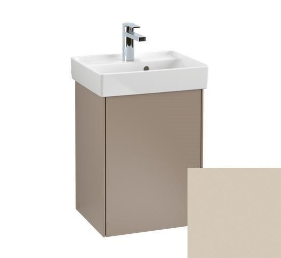 Villeroy&Boch Collaro szafka pod umywalkę wisząca zawiasy z prawej strony 41x54x34 cm Soft Grey C00501VK
