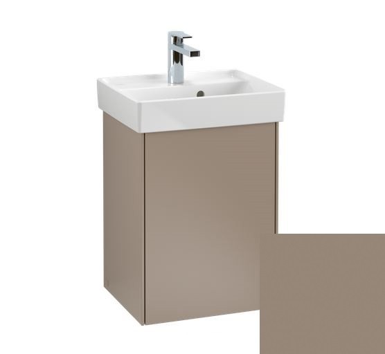 Villeroy&Boch Collaro szafka pod umywalkę wisząca zawiasy z prawej strony 41x54x34 cm Truffle Grey C00501VG