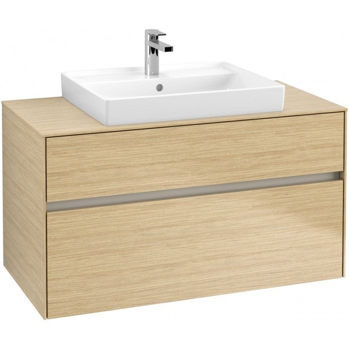 Villeroy&Boch Collaro szafka pod umywalkę wisząca do umywalki 60 cm 100x54x50 cm Nordic Oak C01900VJ