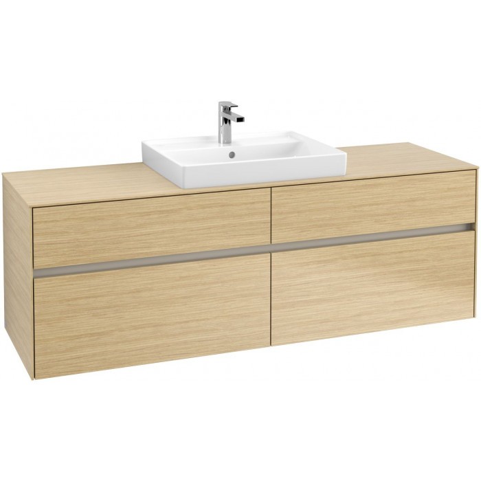 Villeroy&Boch Collaro szafka pod umywalkę wisząca do umywalki 60 cm 160x54x50 cm Nordic Oak C02500VJ
