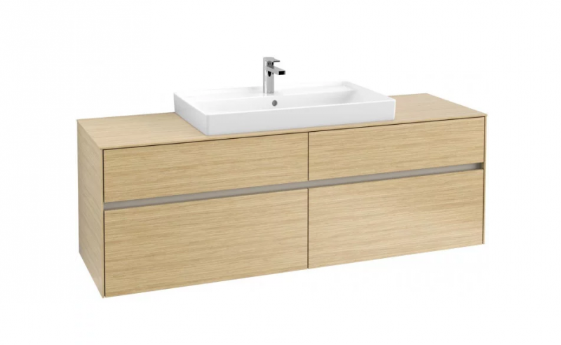 Villeroy&Boch Collaro szafka pod umywalkę wisząca do umywalki 80 cm 160x54x50 cm Nordic Oak C02800VJ