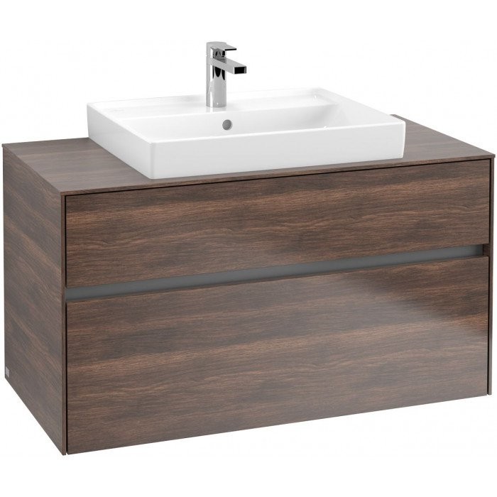 Villeroy&Boch Collaro szafka pod umywalkę wisząca do umywalki 60 cm 100x54x50 cm Arizona Oak C01900VH