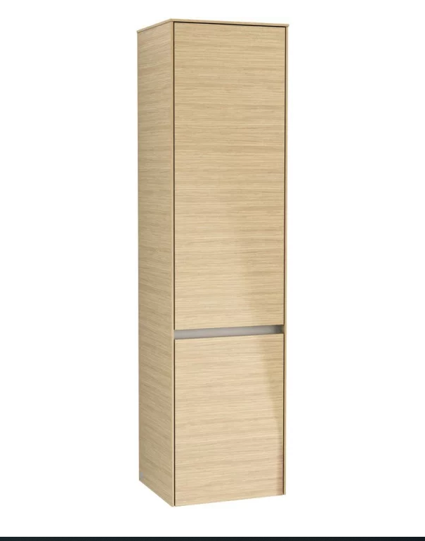 Villeroy&Boch Collaro szafka wysoka słupek łazienkowy 40x153x35 cm zawiasy z prawej strony Nordic Oak C03301VJ