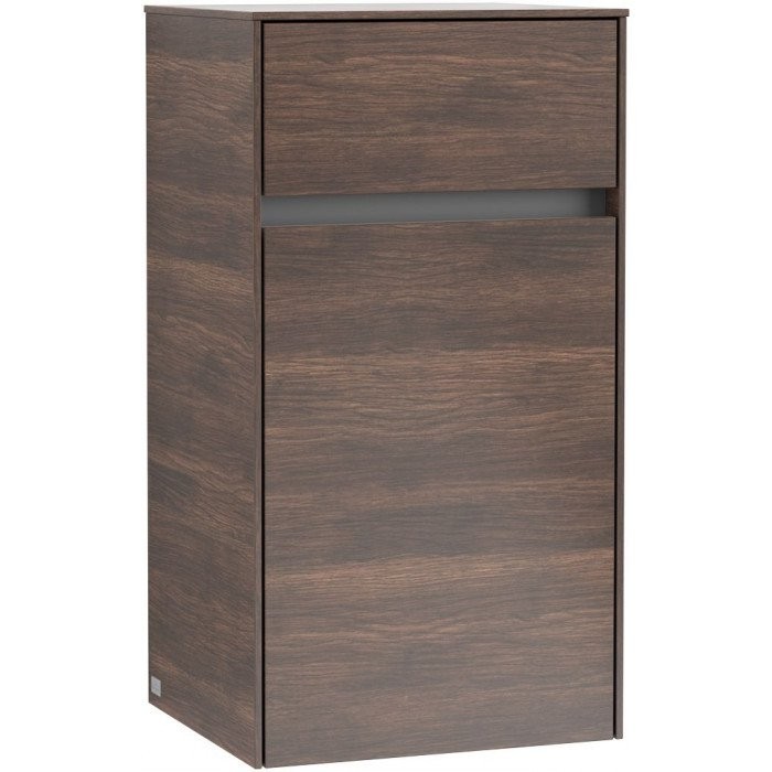 Villeroy&Boch Collaro szafka boczna 40x74x35 cm zawiasy z prawej strony Arizona Oak C03201VH