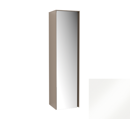 Villeroy&Boch Collaro szafka wysoka słupek łazienkowy z lustrem 40x153x35 cm zawiasy z prawej strony Glossy White C036D1DH