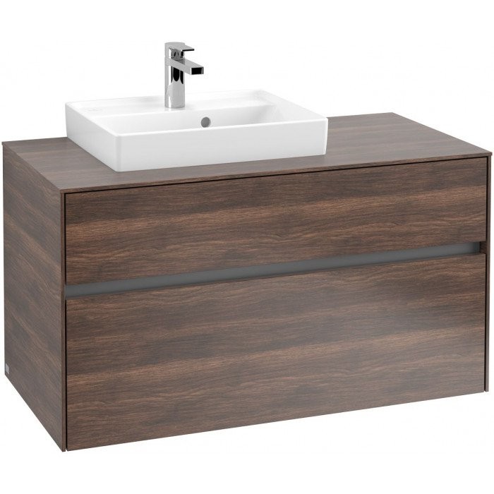 Villeroy&Boch Collaro szafka pod umywalkę wisząca do umywalki 50 cm z lewej strony 100x54x50 cm Arizona Oak C01400VH