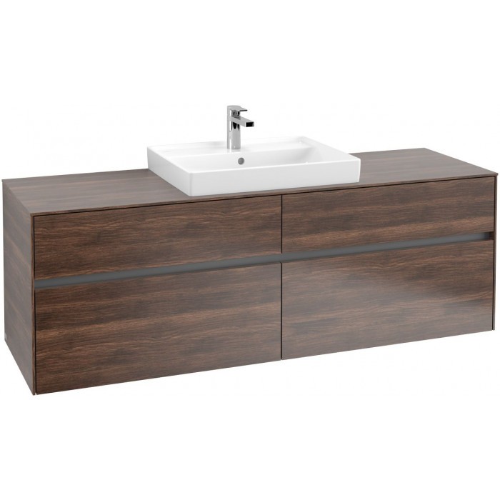 Villeroy&Boch Collaro szafka pod umywalkę wisząca do umywalki 60 cm 160x54x50 cm Arizona Oak C02500VH