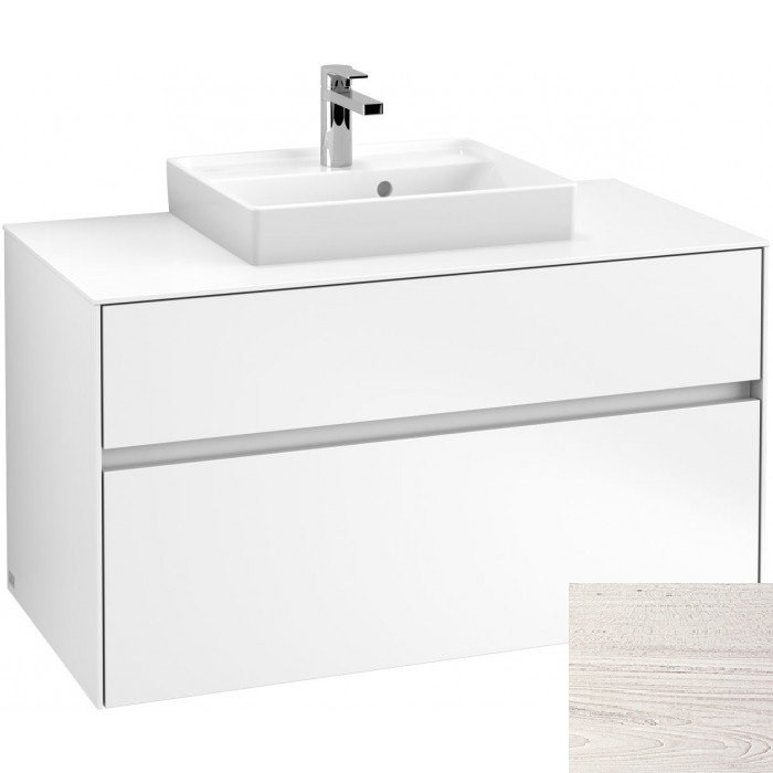 Villeroy&Boch Collaro szafka pod umywalkę wisząca do umywalki 50 cm 100x54x50 cm White Wood C01600E8