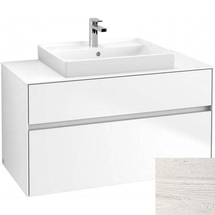Villeroy&Boch Collaro szafka pod umywalkę wisząca do umywalki 60 cm 100x54x50 cm White Wood C01900E8