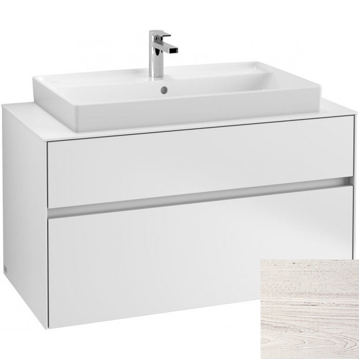 Villeroy&Boch Collaro szafka pod umywalkę wisząca 100x54x50 cm White Wood C02000E8