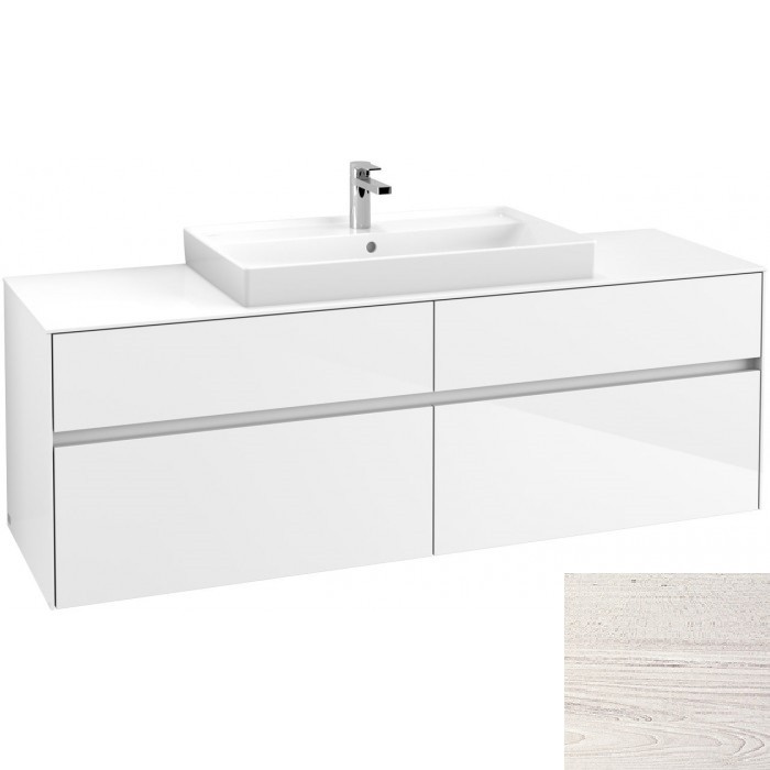 Villeroy&Boch Collaro szafka pod umywalkę wisząca 160x54x50 cm White Wood C03100E8