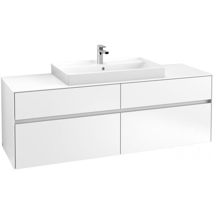 Villeroy&Boch Collaro szafka pod umywalkę wisząca 160x54x50 cm White Matt C03100MS