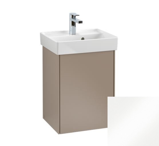Villeroy&Boch Collaro szafka pod umywalkę wisząca zawiasy z prawej strony 41x54x34 cm Glossy White C00501DH