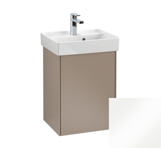 Villeroy&Boch Collaro szafka pod umywalkę wisząca zawiasy z lewej strony 41x54x34 cm Glossy White C00500DH