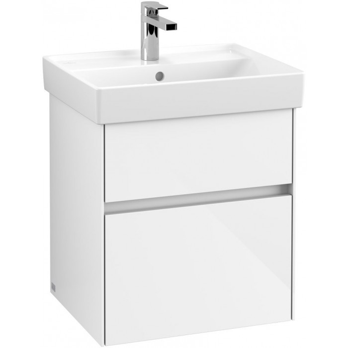 Villeroy&Boch Collaro szafka pod umywalkę wisząca 51x54x41 cm Glossy White C00700DH