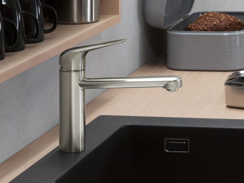 Hansgrohe M42 M421-H120 bateria kuchenna zlewozmywakowa stal 71806800