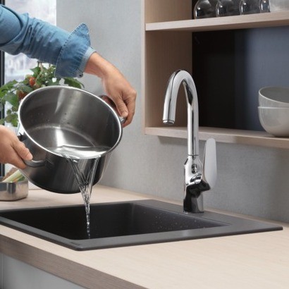 Hansgrohe M42 M421-H220 bateria kuchenna zlewozmywakowa chrom 71802000