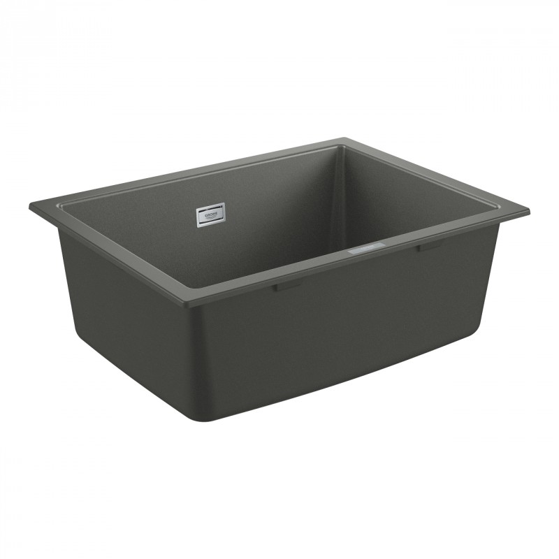 Grohe K700 zlewozmywak wpuszczany w blat/ podblatowy 1 komora 61x46 cm szary granit 31655AT0