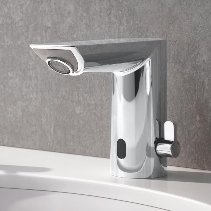 Grohe Bau Cosmopolitan E bateria elektroniczna umywalkowa chrom 36453000