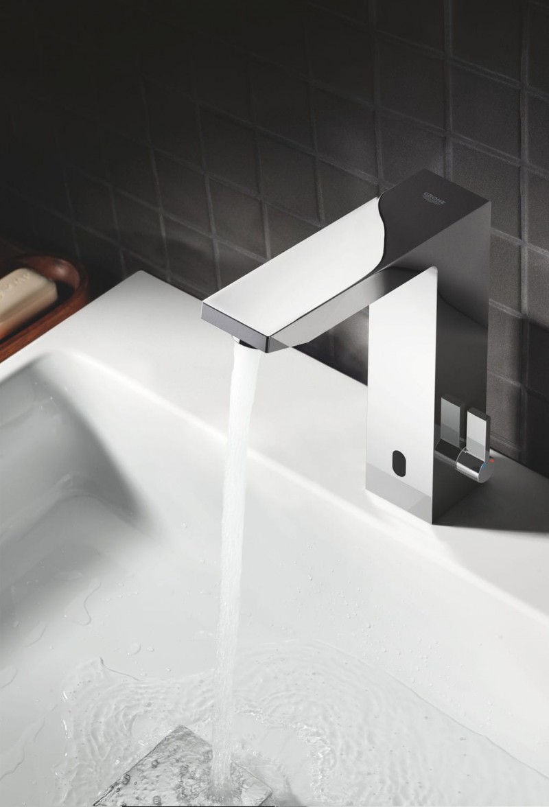 Grohe Eurocube E bateria elektroniczna umywalkowa chrom 36441000