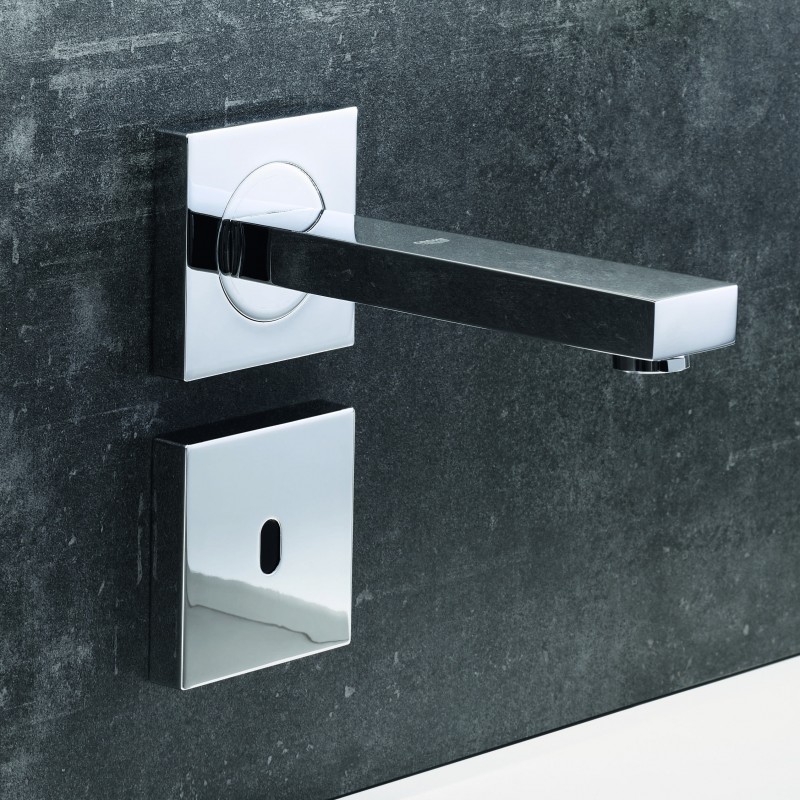Grohe Eurocube E bateria elektroniczna umywalkowa podtynkowa bez mieszacza chrom 36442000