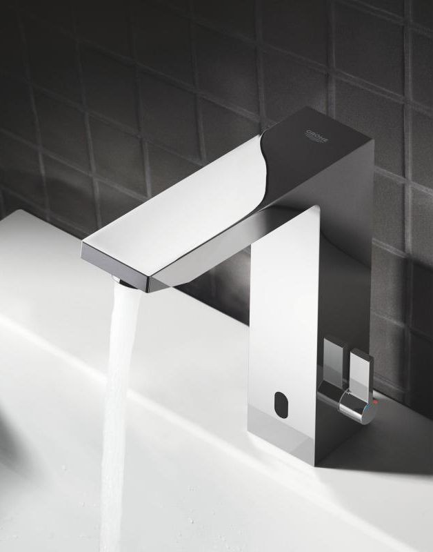 Grohe Eurocube E bateria elektroniczna umywalkowa chrom 36440000