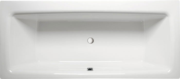 Polysan Kvadra wanna prostokątna 180x80 cm akryl biały 17611