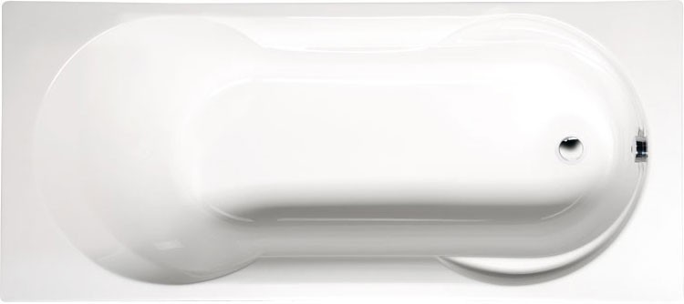 Polysan Satina wanna prostokątna 180x80 cm akryl biały 30111