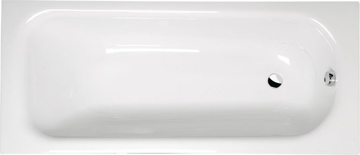 Polysan Laura wanna prostokątna 160x70 cm akryl biały 24611