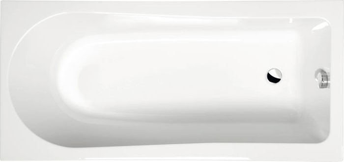 Polysan Lisa wanna prostokątna 170x70 cm akryl biały 87111