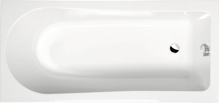 Polysan Lisa wanna prostokątna 150x70 cm akryl biały 85111