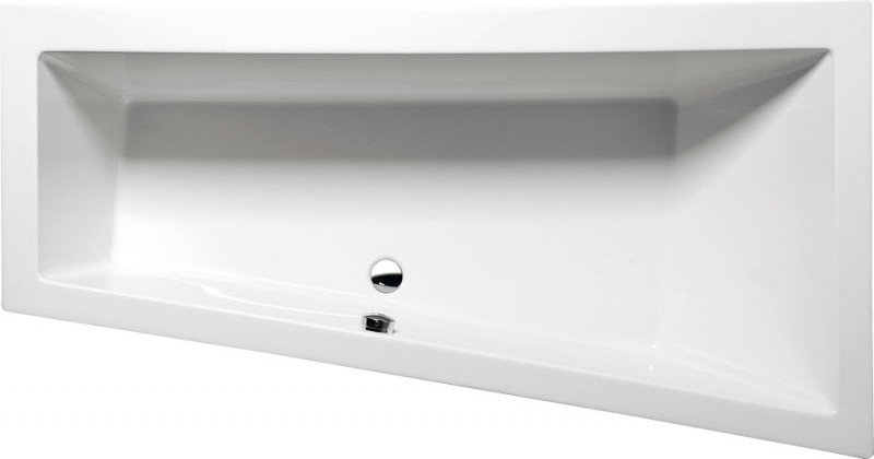 Polysan Andra R wanna asymetryczna prawa 170x90 cm akryl biały 81511