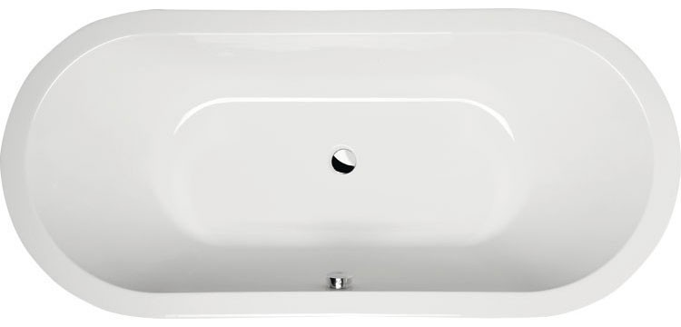 Polysan Viva O wanna owalna 185x80 cm akryl biały 72179