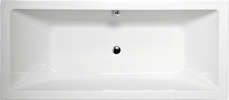 Polysan Krysta wanna prostokątna 180x80 cm akryl biały 71710