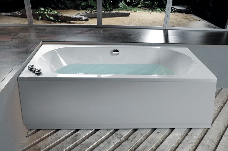 Polysan Astra B wanna prostokątna 165x75 cm akryl biały 32611