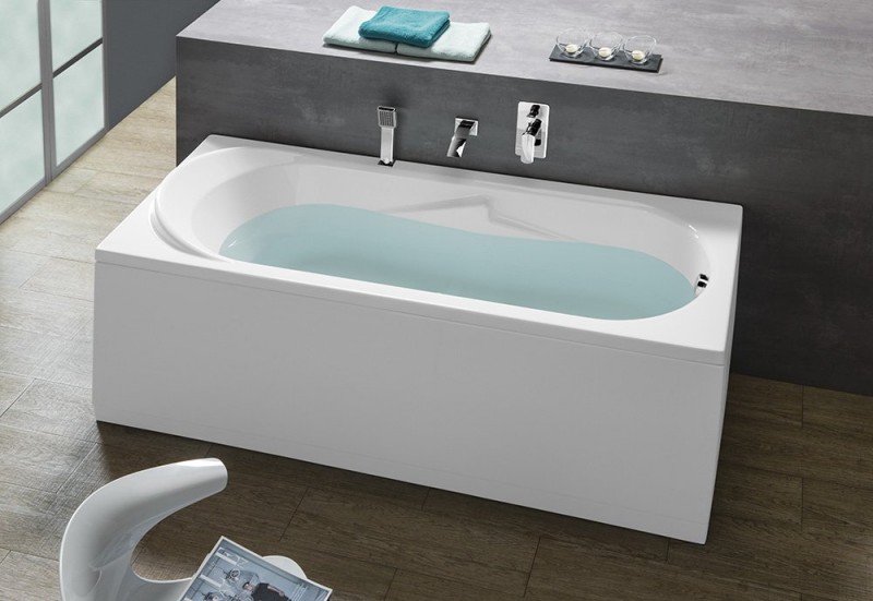 Polysan Adriana wanna prostokątna 160x74 cm akryl biały 43111