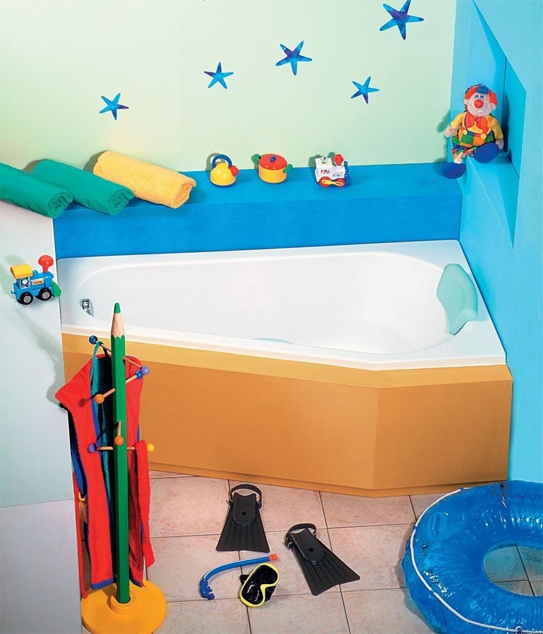 Polysan Projekta R wanna asymetryczna prawa 160x80 cm akryl biały 21111