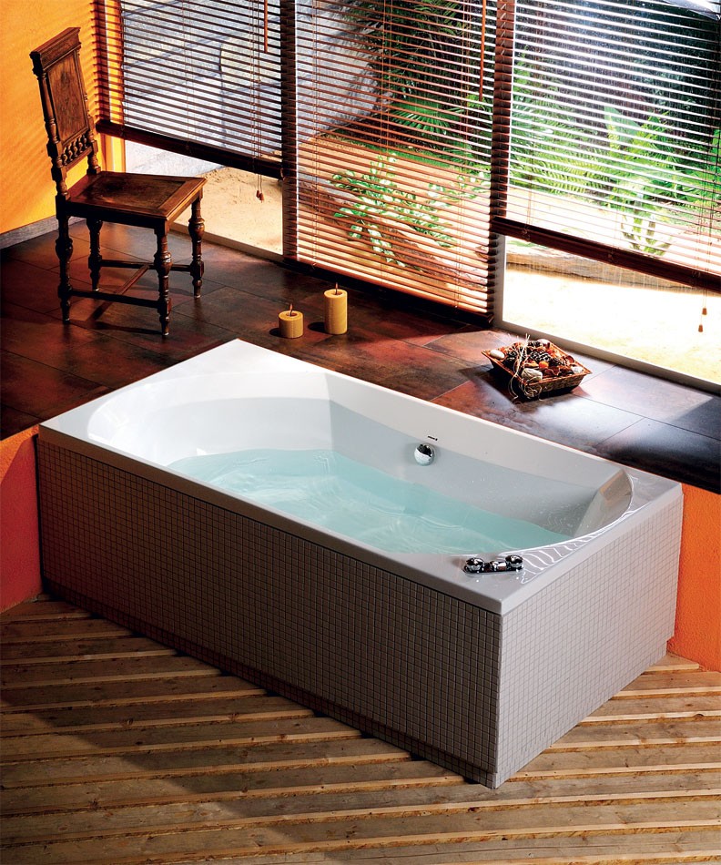 Polysan Salsa wanna prostokątna 190x100 cm akryl biały 44119